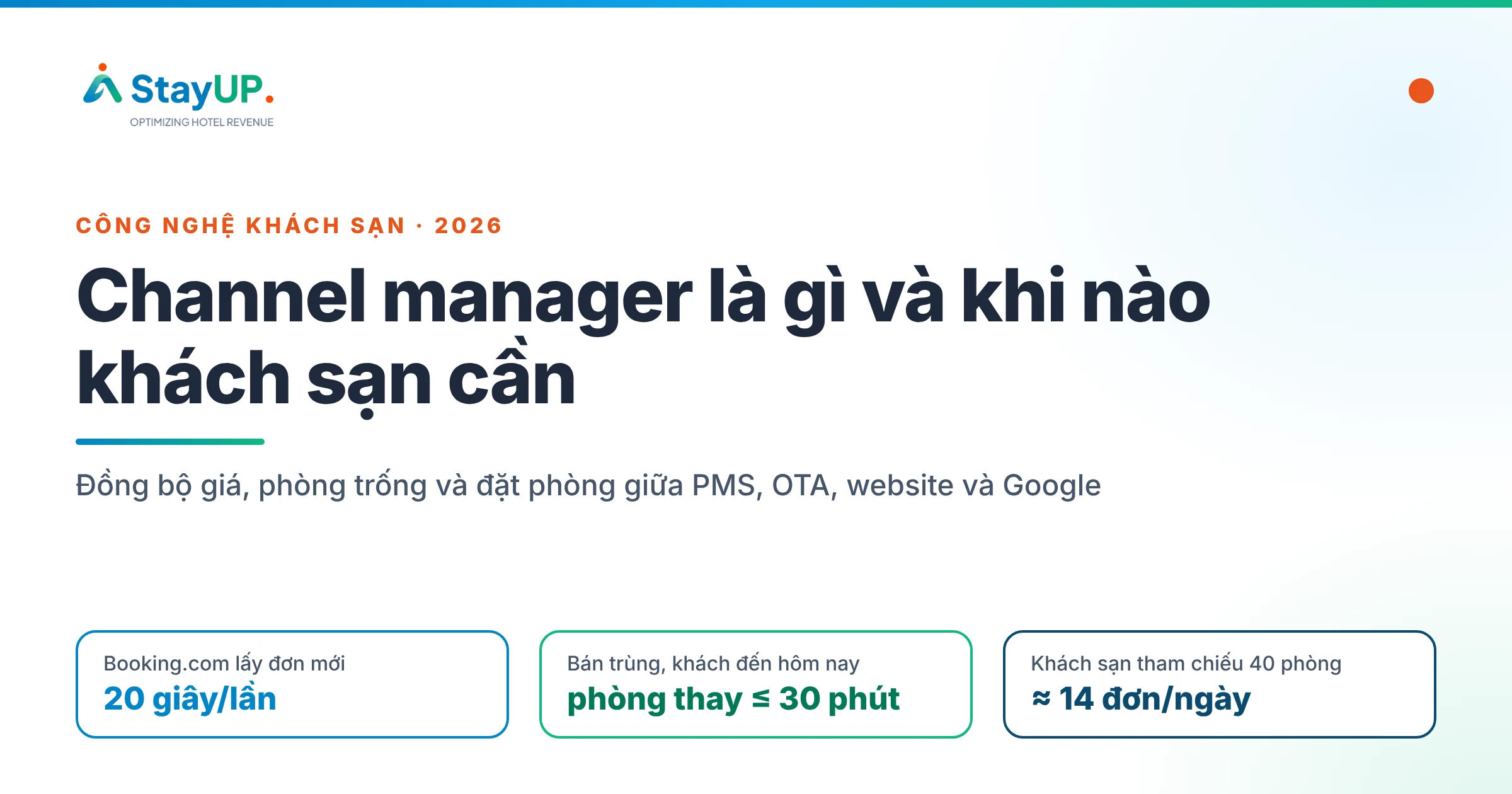 Channel manager là gì và khách sạn bao nhiêu phòng thì cần