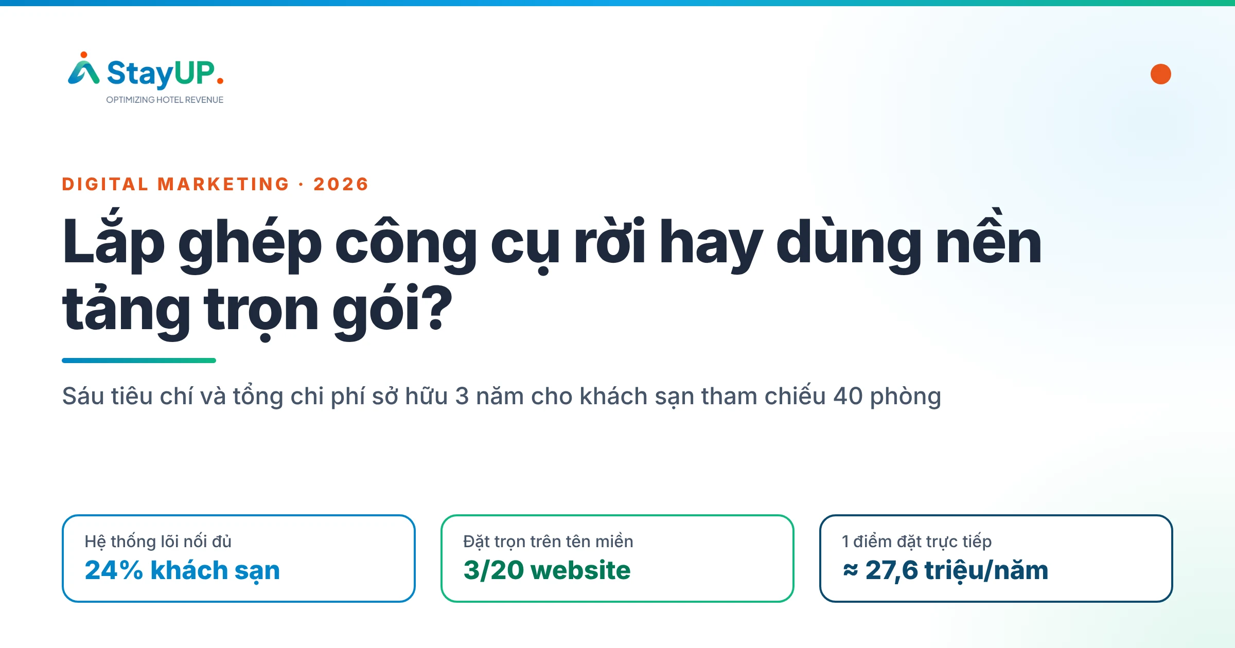 Lắp ghép nhiều phần mềm hay dùng nền tảng all-in-one?